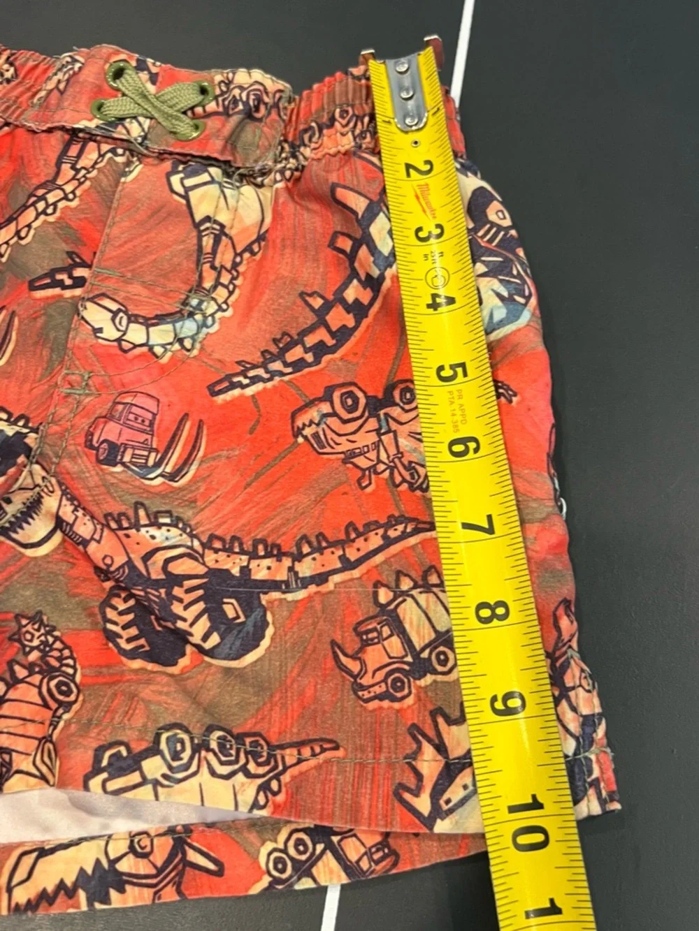 Disney Pixar Cars on the Road Swimming Trunks Shorts Toddler Boys Sz 4